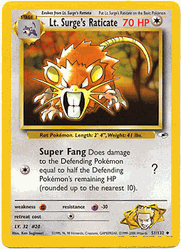 051 Lt. Surge's Raticate